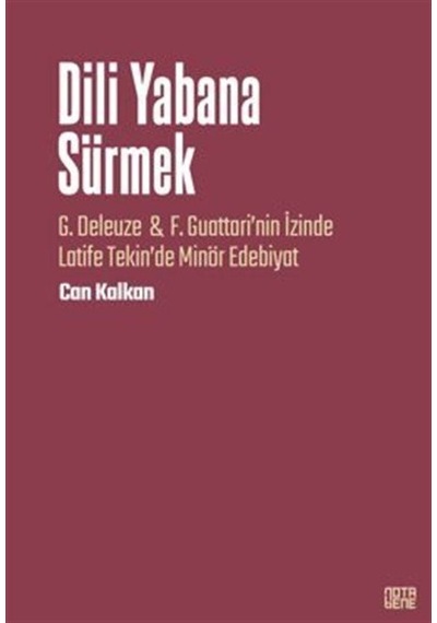 Dili Yabana Sürmek / G. Deleuze & F. Guattari'nin İzinde Latif...