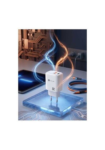 20 W Adaptör Başlık Ve Kablosu