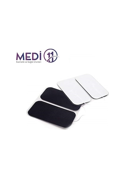 Kablolu Tens Cihazı Elektrodu 5X9Cm 4 Lü Dikdörtgen Elektrot Pedi