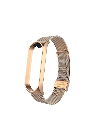 Xiaomi Mi Band 4 Krd-06 Metal Kordon-Siyah