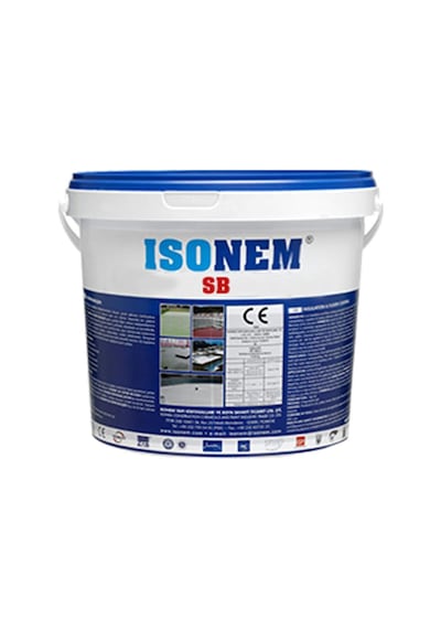 Isonem Sb Süper Bileşen Su Yalıtım Kaplaması 10 KG Kırmızı