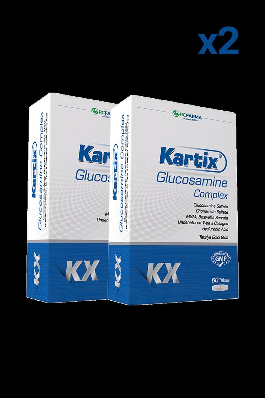 Kartix Glukozamin Complex Takviye Edici Gıda 2 x 60 Tablet