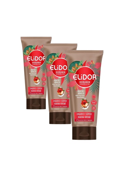 Doğanın Enerjisi Onarıcı Süper Saç Bakım Kremi Argan Yağı Ve Hibiskus Özü Dökülme Karşıtı Ve Güçlü Uz
