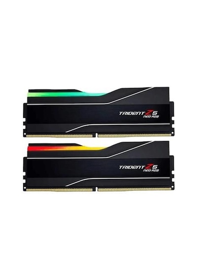 Gskıll 48gb 2x 24gb Ddr5 8000mhz Cl40 Rgb Dual Kıt Pc Ram Trıdent Z5 Neo F5-8000j4048g24gx2-tz5nr