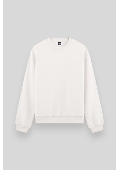 Tommy Life Standart Fit Basic O Yaka 2li Paket Ekru-parlament Erkek Sweatshirt - 88053 Ekru - Mavi