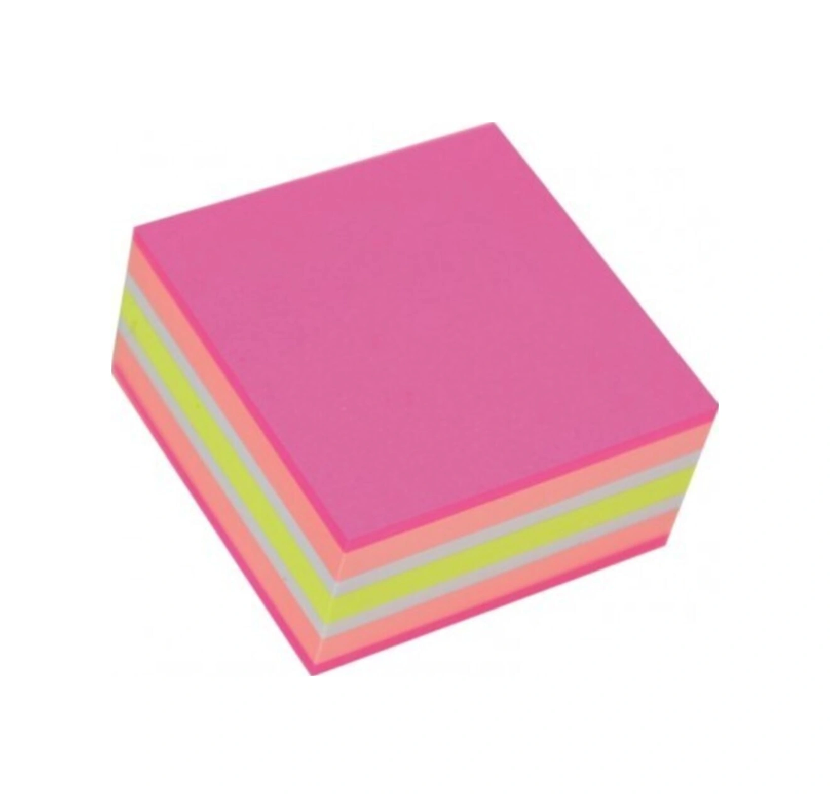 Stickn Küp Blok Mix-a Yapışkanlı Not Kağıdı 4 Renk 50x50mm 250 Yaprak 4 Paket 21533