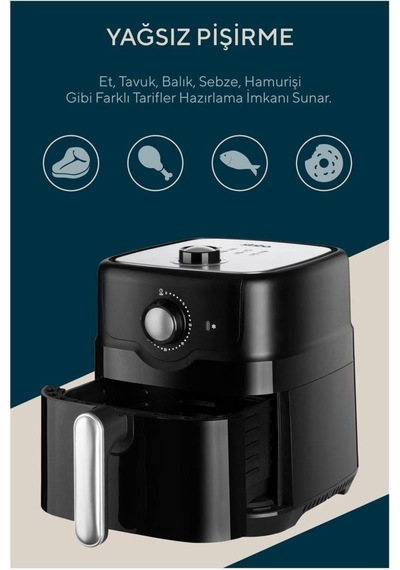 Sinbo Sco-5055 4.5 Lt Yağsız Fritöz Teşhir