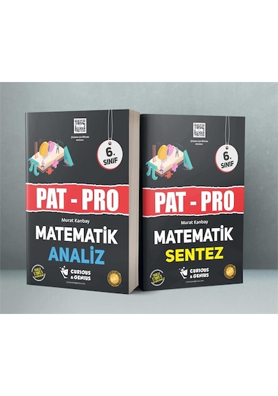 Curious&Genius 6.Sınıf Pat-Pro Matematik Seti (Analiz – Sentez)