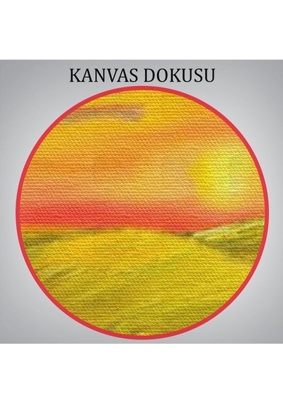 Es10 KY Özel Beyaz Elbiseli Kız Ve Yaz Manzarası Tablosu-6569 (50 x 70)
