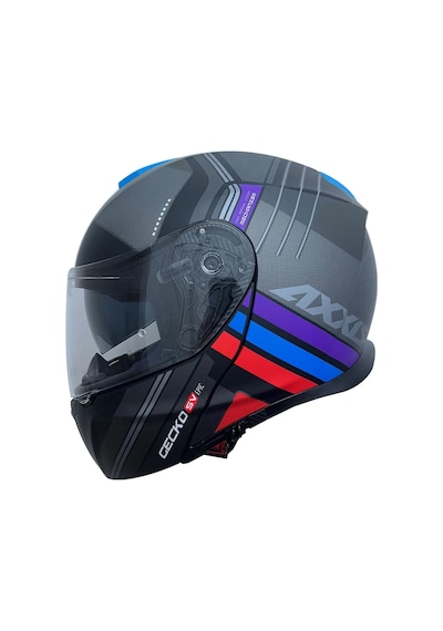 Axxis Gecko Sv Epıc B1 Çene Açılır Motosiklet Kaskı Mat Siyah