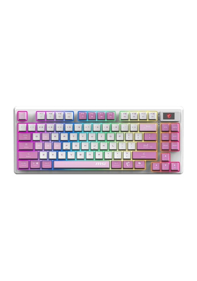 Msı Forge Gk600 Tkl W Vıolet Tr Gamıng Klavye