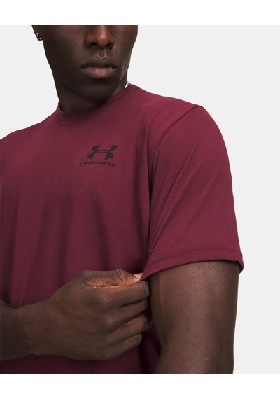 Under Armour Ua M Sportstyle Lc Ss Kırmızı Erkek T-shirt 1326799-626