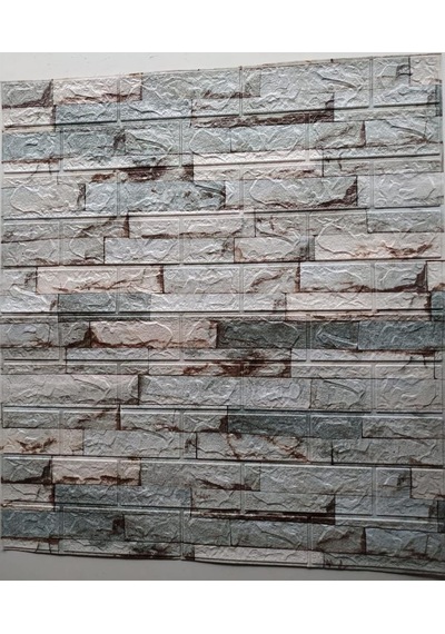 10 Adet 70-77Cm Taş Desen Yapışkanlı Duvar Kağıdı Panel Nw117