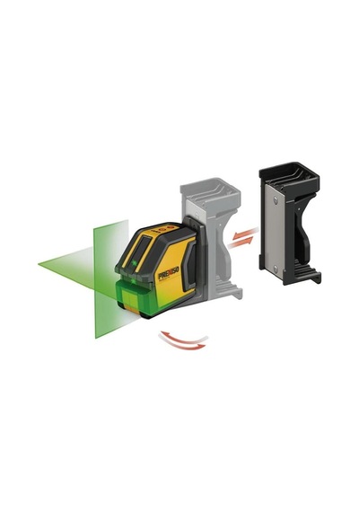 Prexıso Plc15g Çapraz Çizgi Lazer Yeşil 25/50m