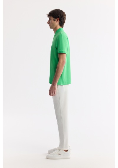 Avva Erkek Yeşil Kıvrılmaz Polo Yaka %100 Pamuk Basic Regular Fit T-shirt B001032 Avva Erkek Yeşil Kıvrılmaz Polo Yaka %100 Pamuk Basic Regular Fit T-shirt B001032