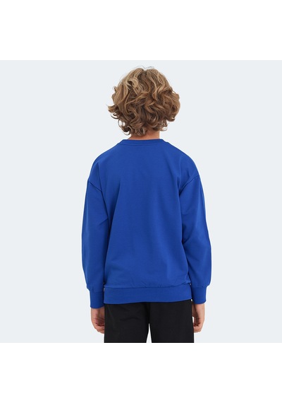 Slazenger LAST Çocuk  Saks Mavi Sweatshirt