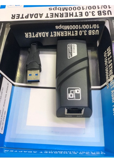 DESTE ELEKTRONİK Usb 3.0 Ethernet Gigabit Adaptör Çevirici Kartı
