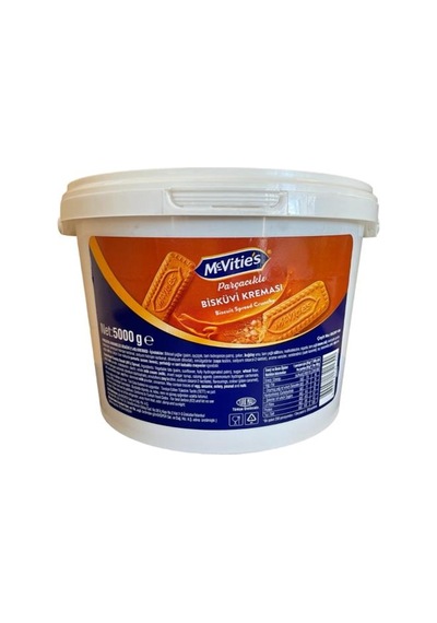 Ülker Mcvities Büsküvi Kreması Parçacıklı 5kg Pastaland