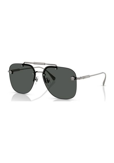 Versace Ve2296 100187 60 Unisex Güneş Gözlüğü Gri