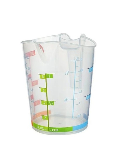 Ölçü Kabı Dereceli Renkli 300ml - 10,1oz Belirtilmemiş