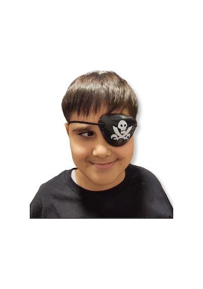 Kaptan Jack Sparrow - Göz Maskesi Çocuk Korsan Kostüm Aksesuarı