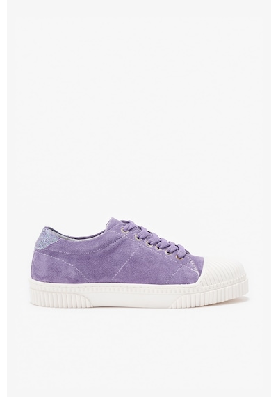 Revel Lila Deri Kadın Sneakers