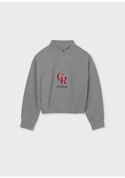 Mayoral Kız Çocuk Sweatshirt Gri