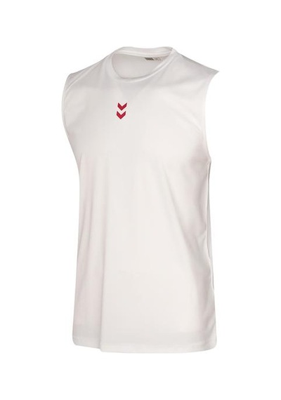 Hummel Somero Erkek Beyaz Yuvarlak Yaka Atlet