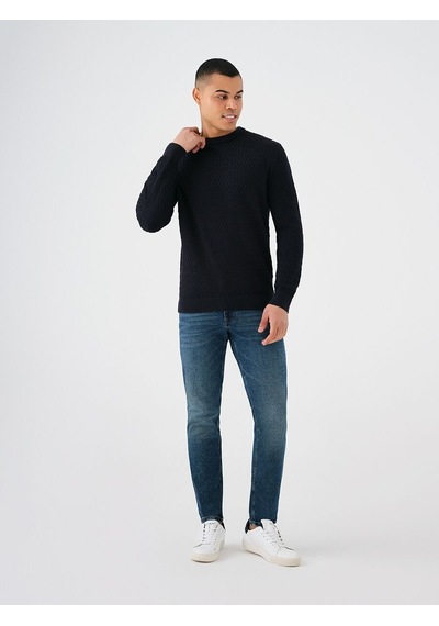 Regular Fit Erkek Kazak Koyu Lacivert