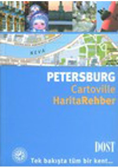 Petersburg - Harita Rehber - Vincent Grandferry - Dost Kitabevi