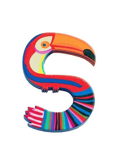 Djeco Harfler / S - Animals Letter