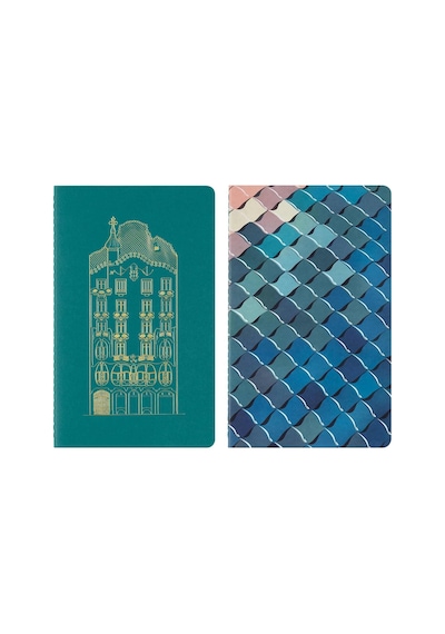 Set 2 Cahıer Large Casa Batllo 103 Ivory