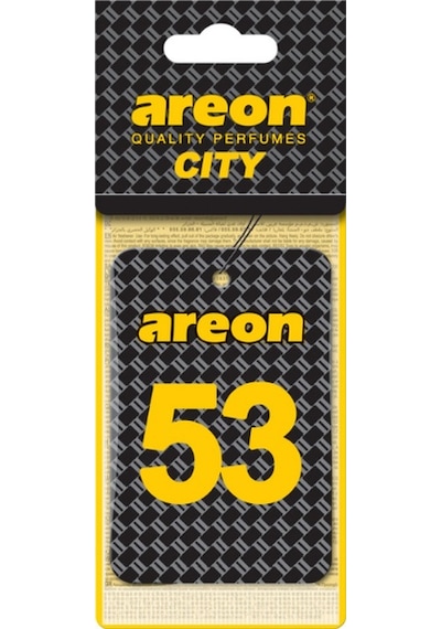 Areon City Vanilla Black 53 Oto Araç Kokusu