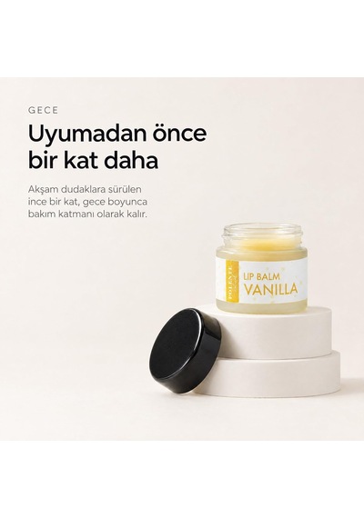 Tr Vanilyalı Lip Balm - Nemlendirici Dudak Kremi 10 Ml