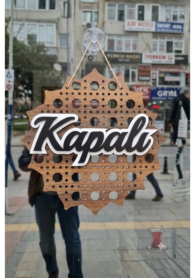 Hazeran Günebakan Desenli 5d Modern Açık/kapalı Tabelası - Tesbih