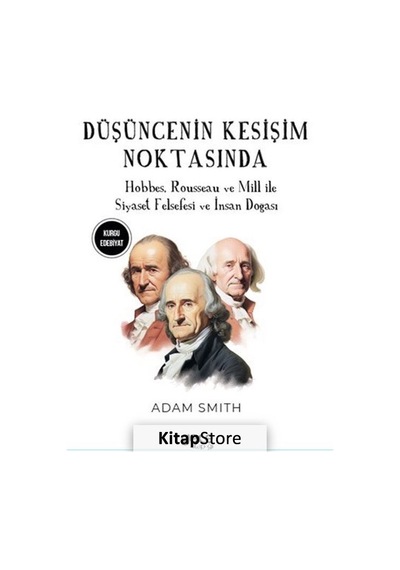 Düşüncenin Kesişim Noktasında - Hobbes Rousseau ve Mill İle Siyaset Felsefesi ve İnsan Doğası - Adam Smith - Gece Kitaplığı