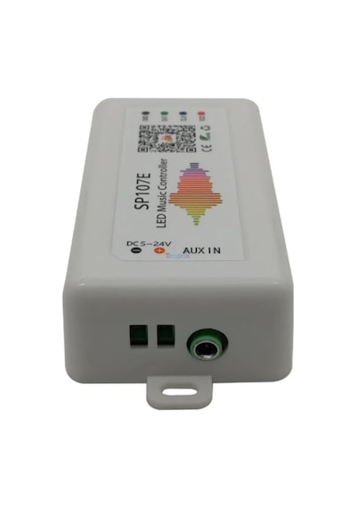 Adreslenebilir Ws2811-ws2812 Argb Pixel Led Kontrolcü Sp107e Bluetoothlu Müzik Kontrol Cihazı