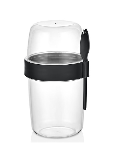 Qlux L-00977 Bomonti Yoğurt Kabı - 2 Bölmeli, 300 Ve 600 Ml- 24'li Paket Diğer