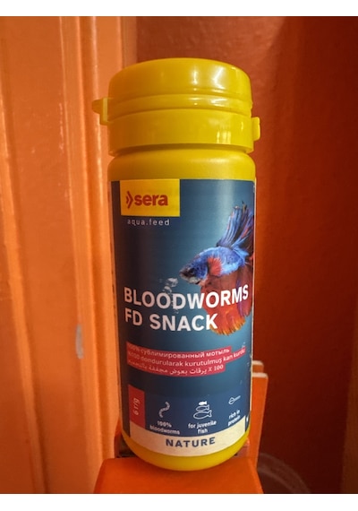 Sera Fd Bloodworms Kan Kurdu Snack 50ml