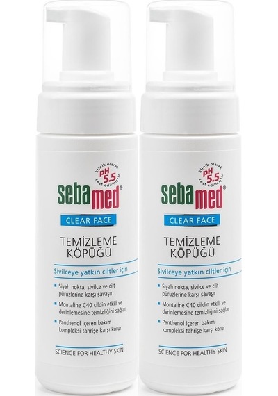 Sebamed Clear Face Yüz Temizleme Köpüğü 150ml 2 Li Set