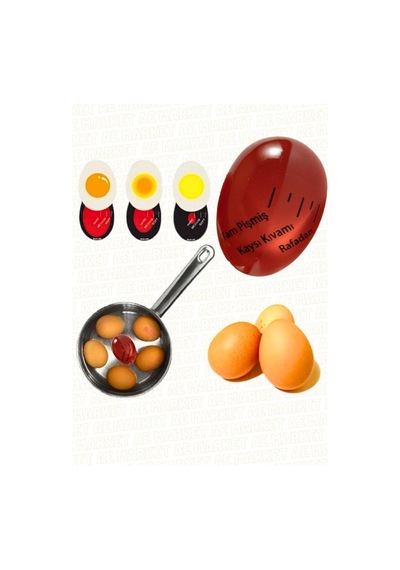 Aveo 1 Adet Yumurta Haşlama Ve Pişirme Aparatı Zamanlayıcı Dublör Yumurta Egg Timer - 524496213