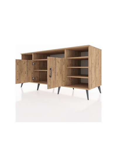 Kronos Konsol 8 Raflı 2 Kapaklı 176x59x83 Çam-çam/çam Çam/çam Kronos Konsol 8 Raflı 2 Kapaklı 176x59x83 Çam-çam/çam Çam/çam