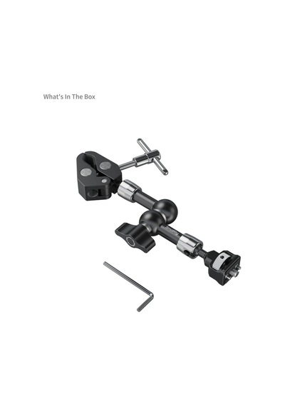 Smallrig 5310 Magic Arm Yengeç Şeklinde Kelepçeli 7'' Siyah