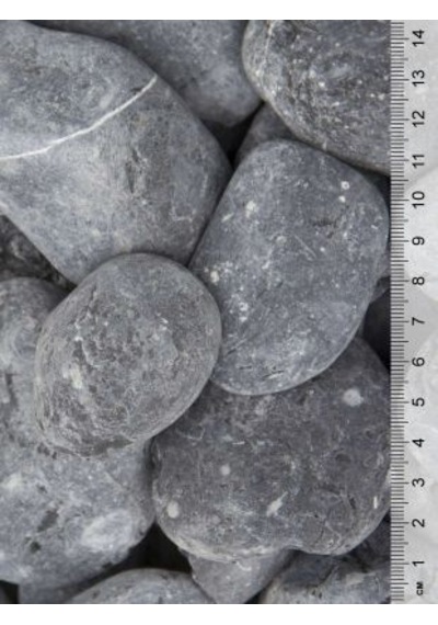 Siyah Bazalt Taş 2 kg 4-6 cm Siyah Dolomit Dekoratif Taş Bazalt