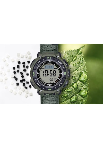 Casio Pro-trek Prg-340b-3dr Erkek Kol Saati Yeşil