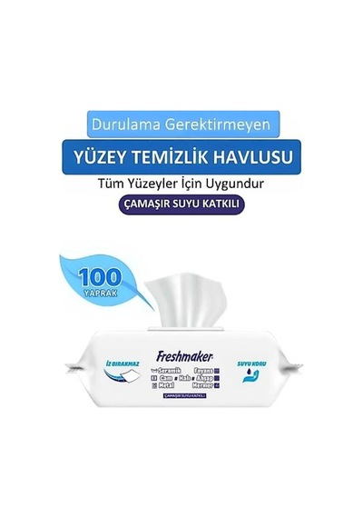 Yüzey Temizlik Havlusu 100'lü