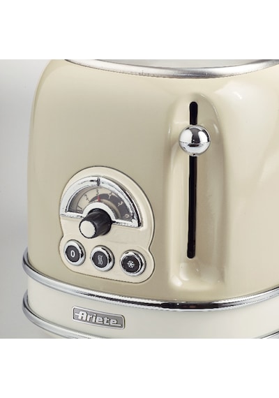 Ariete Vintage Ekmek Kızartma Makinesi Krem