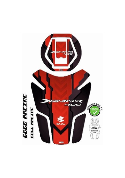BAJAJ DOMiNAR 400 2017 - 2023 UYUMLU Tank Pad