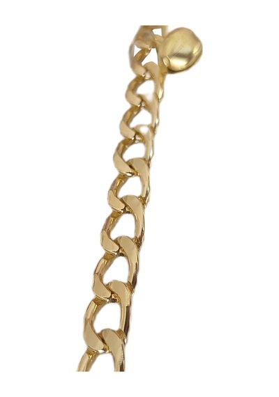 Markapet Kedi Ve Köpek Lüx Zincir Kolye 25-30 Cm Medium Gold