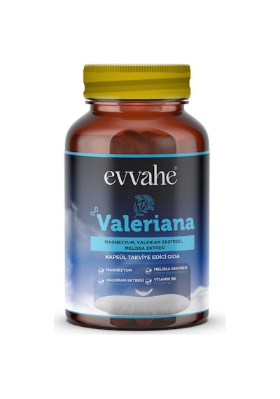 Valerian Eki Ve Melissa Eki İçeren Kapsül